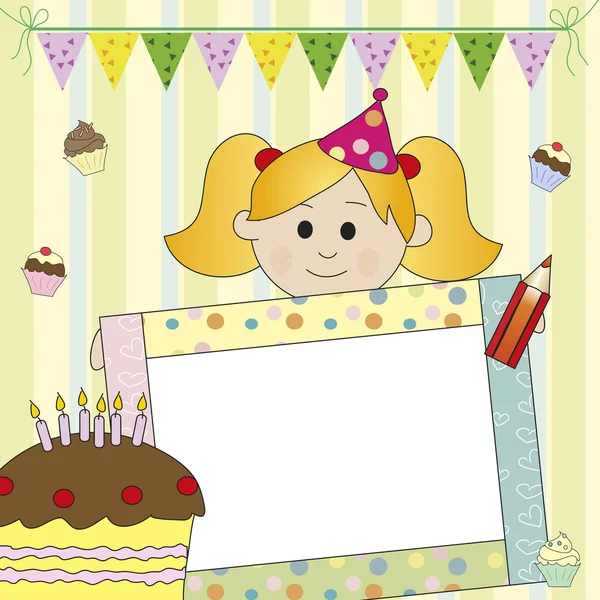 Birthday girl — Stock Photo, Image