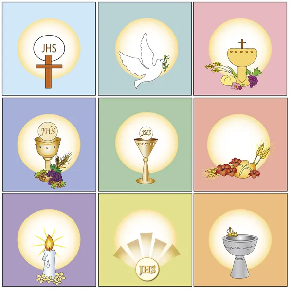 Iconos de religión Imagen de archivo