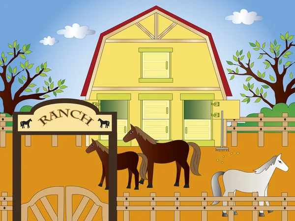 Ranch — Stock Photo, Image