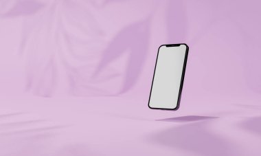 Ekran, gölge duvar arkaplanı ile modelleme yap, boşluğu kopyala. 3B görüntüleme.