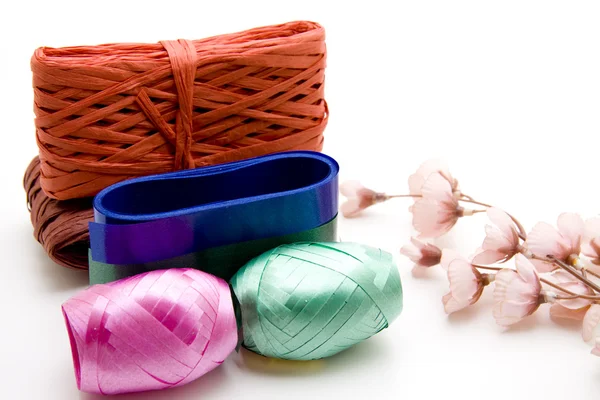 Coloured wrapping tape — Stock Photo, Image