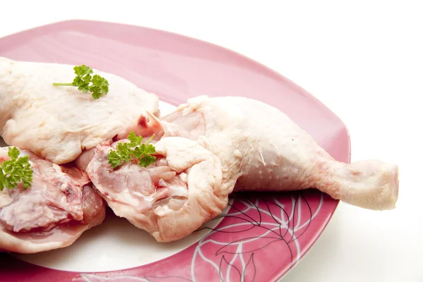 Fresh chickens thigh — Stock Photo, Image