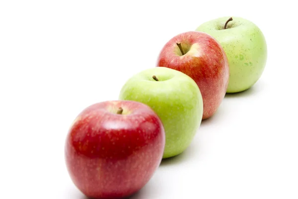 Green and red Apples — Stock Photo, Image