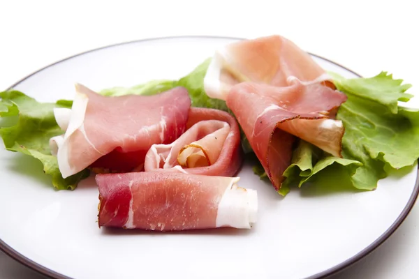 Raw Ham for Bread — Stock Photo, Image