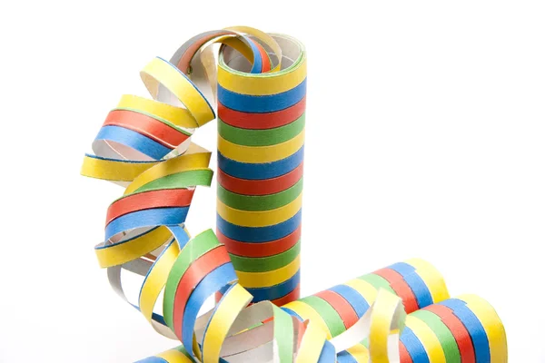 Coloured streamers — Stock Photo, Image