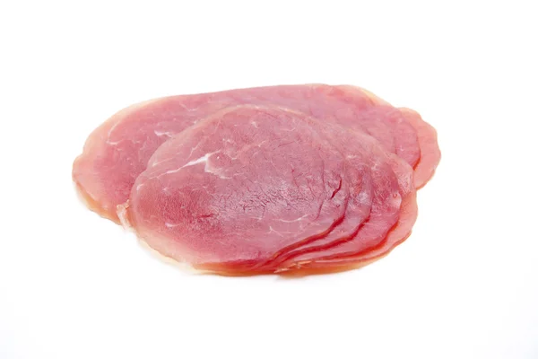 Raw Ham for Bread — Stock Photo, Image