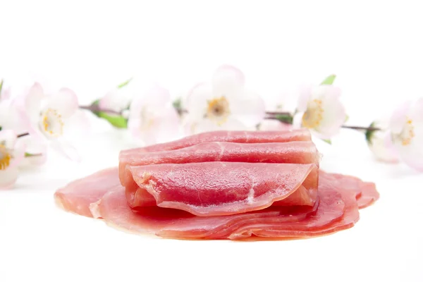 Raw Ham for Bread — Stock Photo, Image