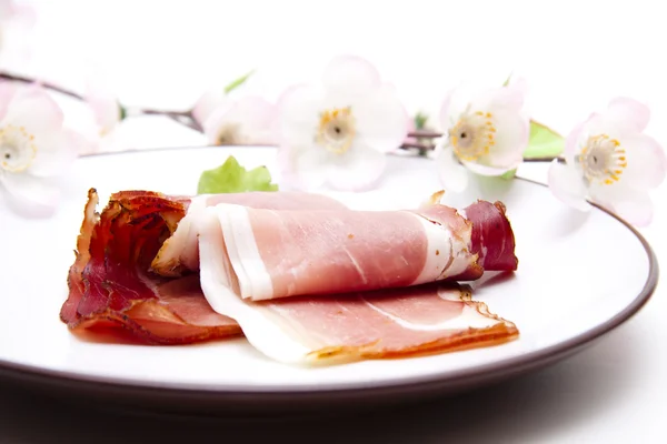 Ham bacon — Stock Photo, Image