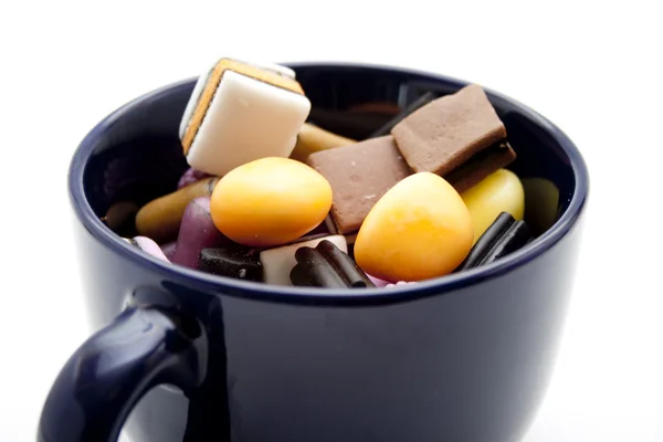 Sweets in bowl — Stock Photo, Image