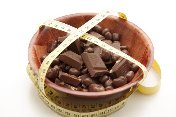 Шоколадный изюм с шоколадом
