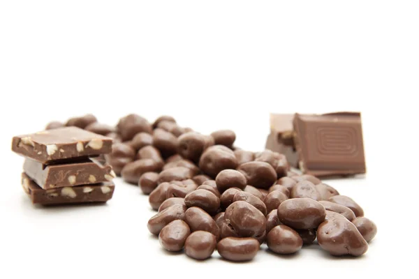 Uva passa al cioccolato — Foto Stock