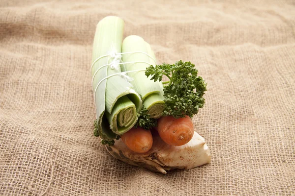 Färsk soppa grönsaker — Stockfoto