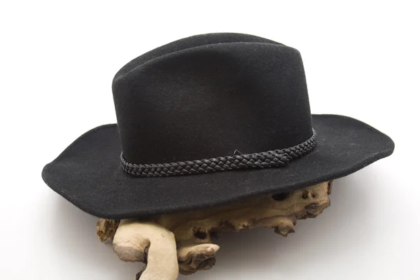 黑色牛仔帽 — 图库照片