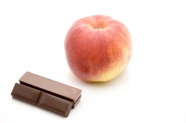 çikolata ile elma