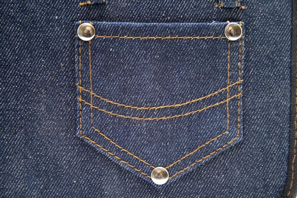 Jeans ficka — Stockfoto
