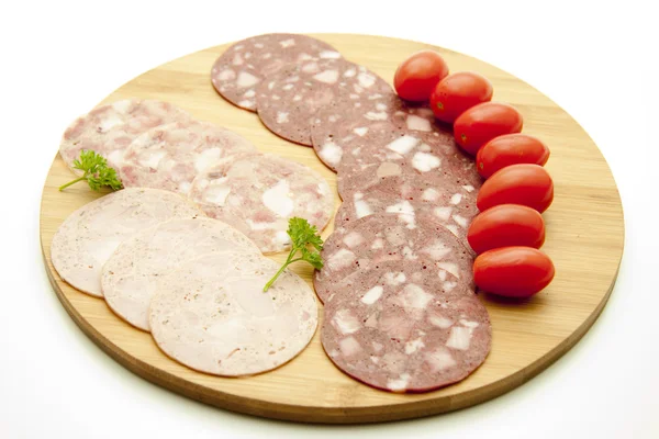 Cold Cuts for Baked Bread — Stock Photo, Image