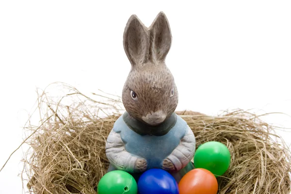 Conejitos de Pascua mujer —  Fotos de Stock