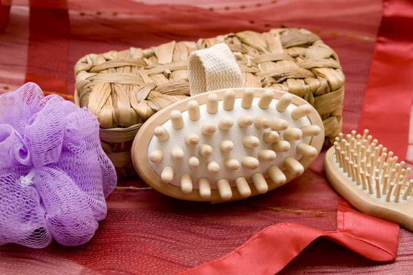 Massage brush — Stock Photo, Image