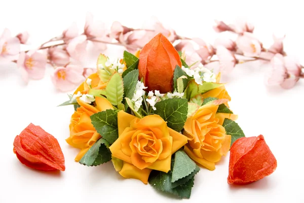 Rose flower arrangement — Stock Photo, Image