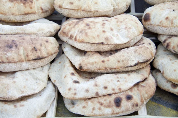 Fresh Egyptian bread — Stock Photo, Image