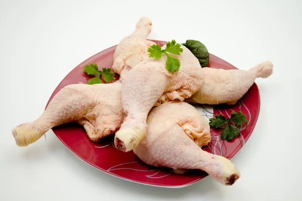 Fresh chickens thigh — Stock Photo, Image