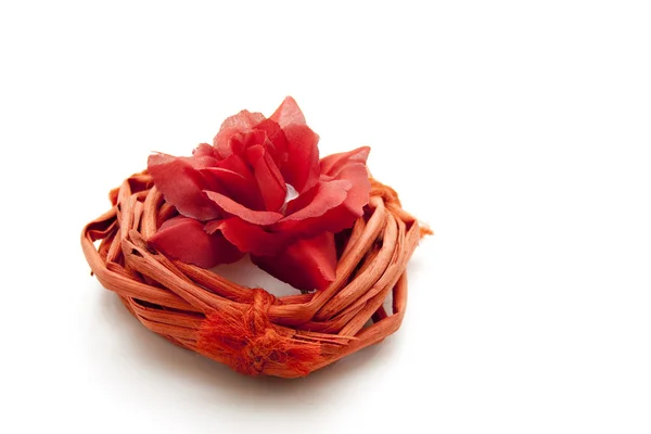 Kırmızı gül çiçeği — Stok fotoğraf