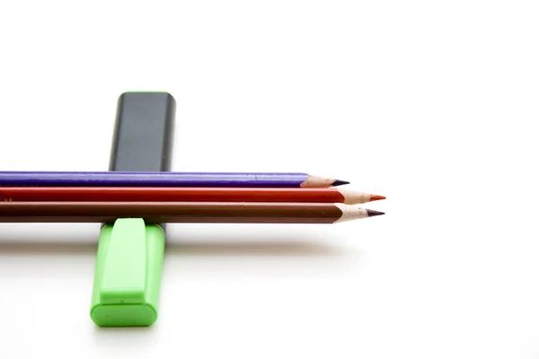 Coloured pencils — Stock Photo, Image