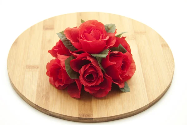 Rózsa virág elrendezése — Stock Fotó