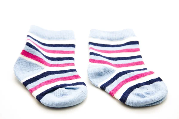 Teplé dětské ponožky — Stock fotografie
