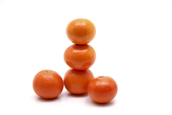 Färska mandariner — Stockfoto