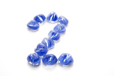 Mavi cam taş sayısı