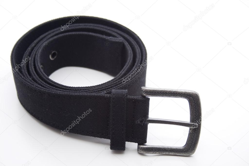Black belt with buckle