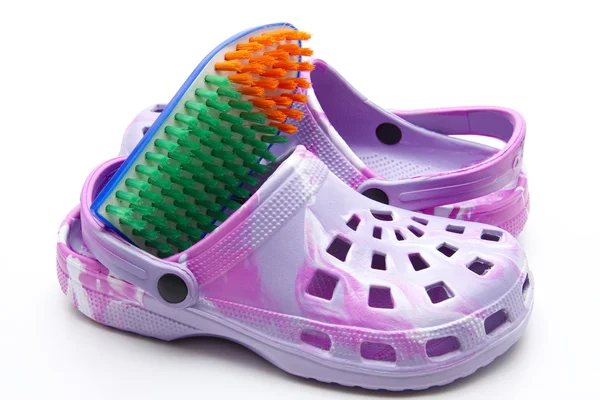 Zapatos para damas de colores — Foto de Stock