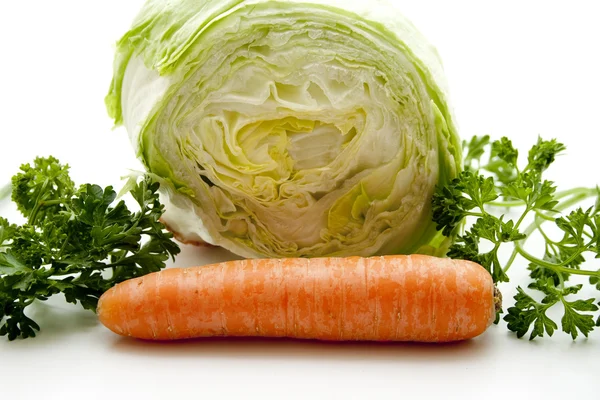 Carrot with iceberg — Stock Photo, Image