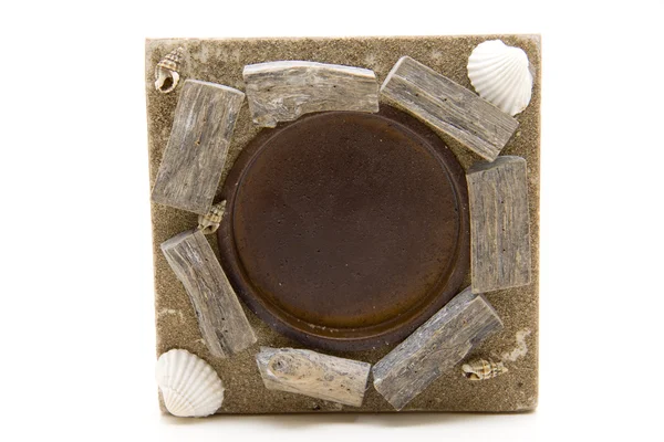Midye ile taş tulum — Stok fotoğraf
