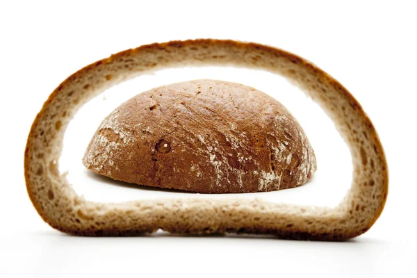 Pane fresco in crosta — Foto Stock