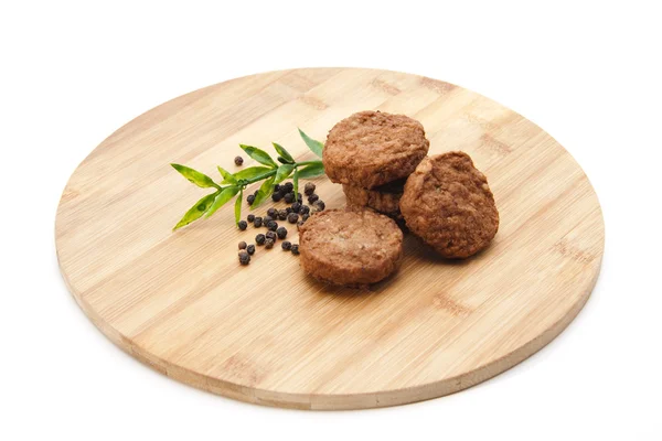 Rissoles with peppercorn — Stock Photo, Image