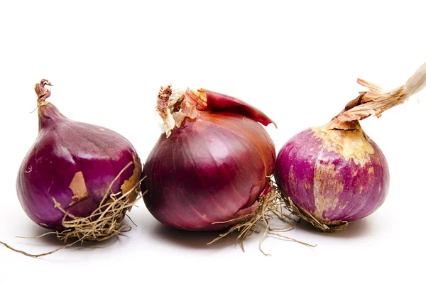 Fresh red onions — Stock Photo, Image