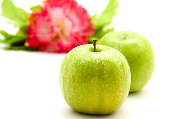 Verse groene appels — Stockfoto