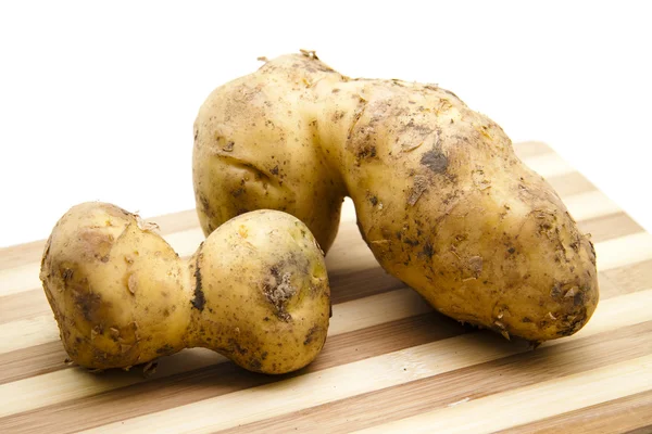 Verse salade aardappel — Stockfoto