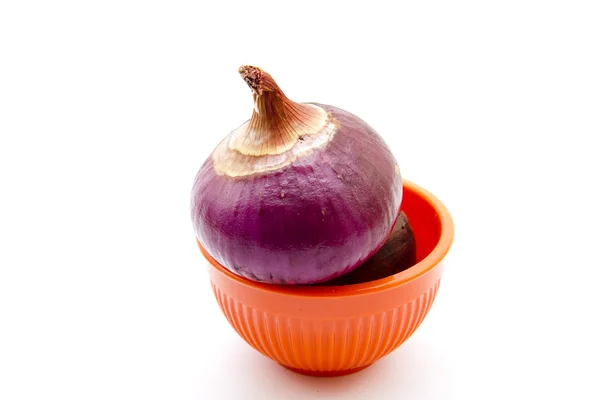 Fresh red onions — Stock Photo, Image