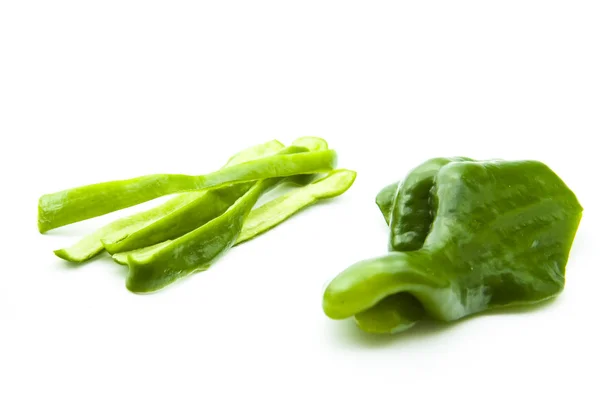 Groene paprika — Stockfoto