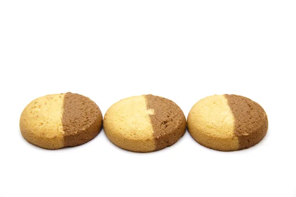 Fresh round cookies — Stock Photo, Image