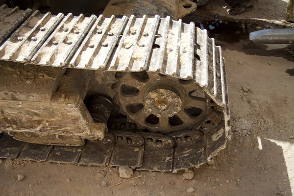 Cadena de un vehículo tractor — Foto de Stock