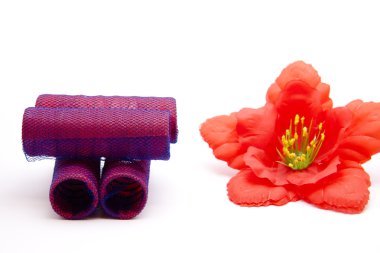 ebegümeci çiçeği ile silindir kilitleri