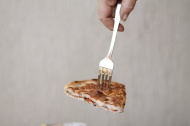 taze peynirli pizza