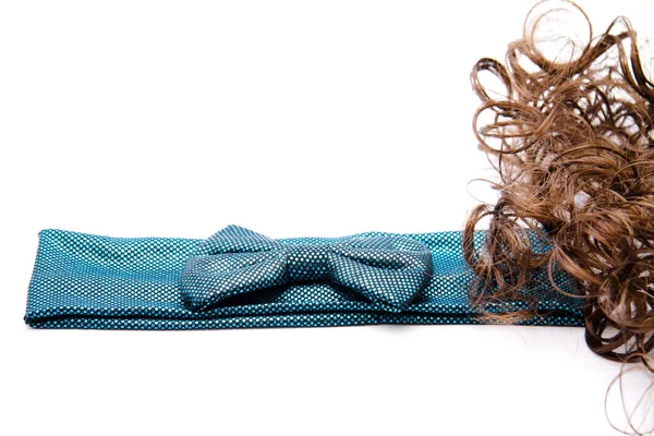 Vlasy, které jsou vázány s vlasy zámky — Stock fotografie