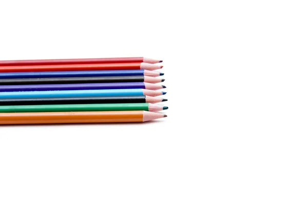 Coloured pencils Royalty Free Stock Photos