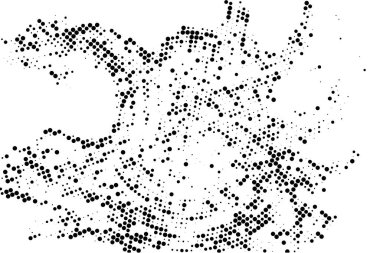 Noktalı yarım ton. Vektör. Posterler, web siteleri, web sayfaları, kartvizitler, kartpostallar, iç tasarım için modern arka plan. Punk, pop, grunge in vintage style Minimalizm