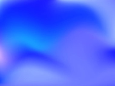 Sanal arkaplan. Pembe, mavi, yeşil renklerde parlak, pürüzsüz, bulanık fütürist desen. Modaya uygun reklam vektörü. Yazdırılmış ürünler için holografik spektrumun yoğun gradyanı,.